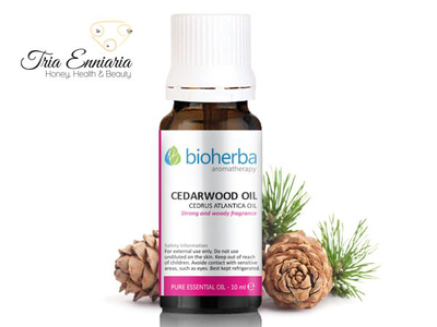 Cedar atlas, pure essential oil, 10 мл, bioherba