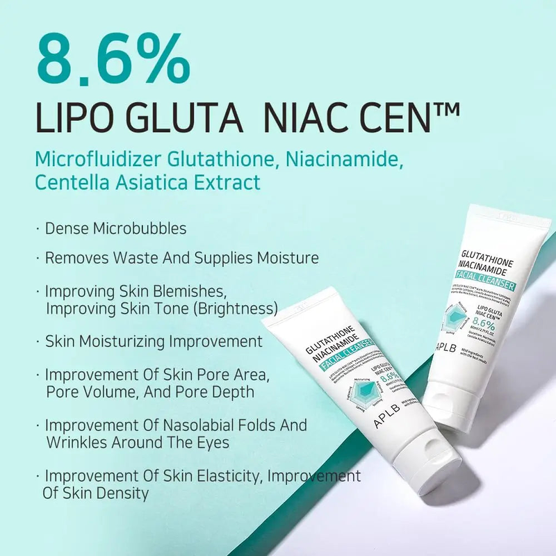 Product image: Aplb glutathione niacinamide facial cleanser 80ml, , medium-null