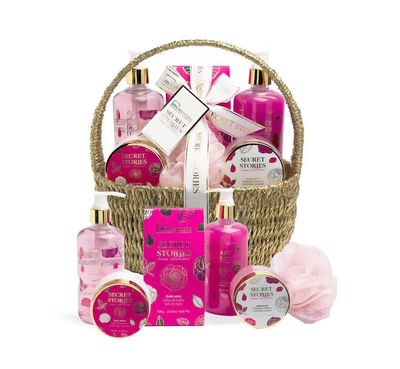 Secret stories rose big basket set, , medium
