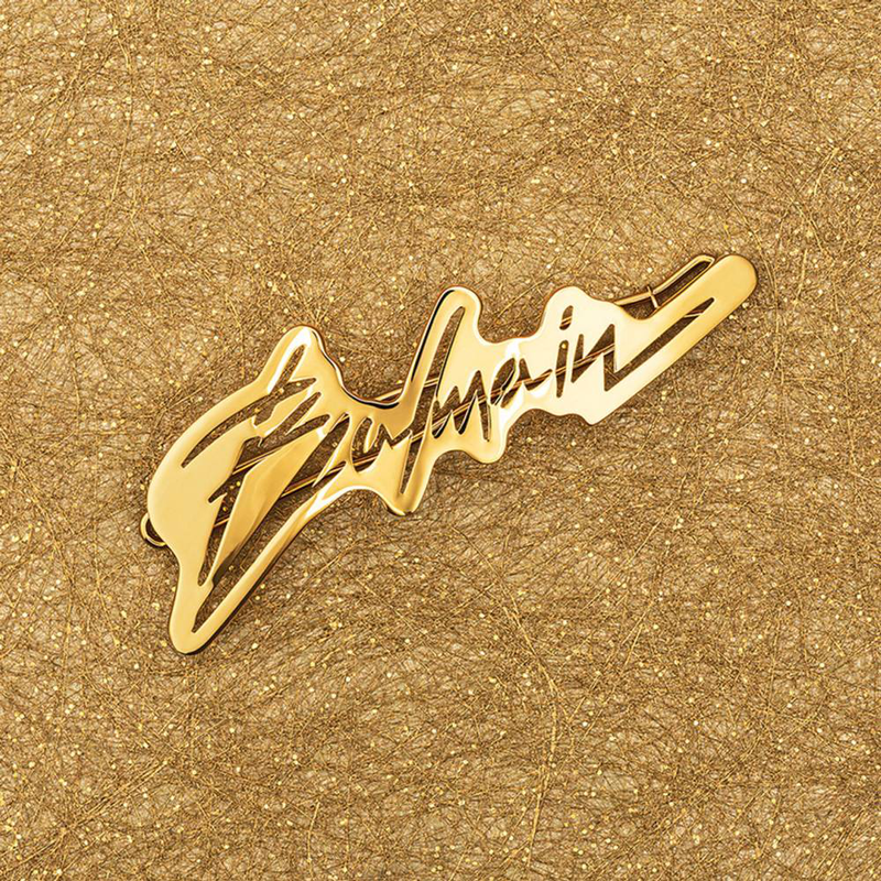 BALMAIN HAIR Slide Signature Logo, , medium-null