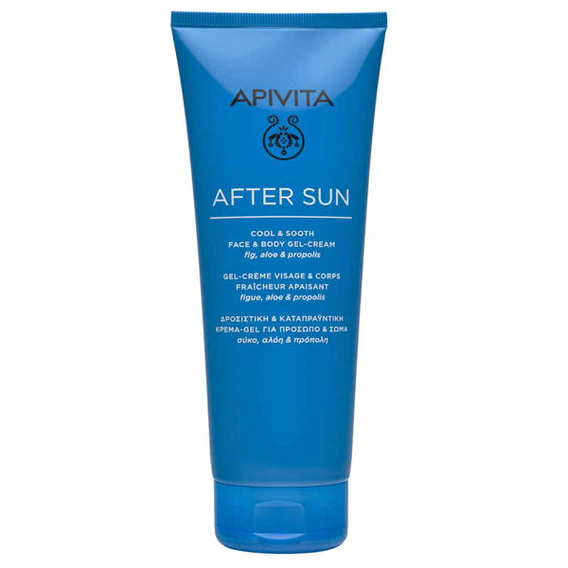Product image: Apivita after sun cooling cream-gel fig-aloe body care 150ml, , medium-null