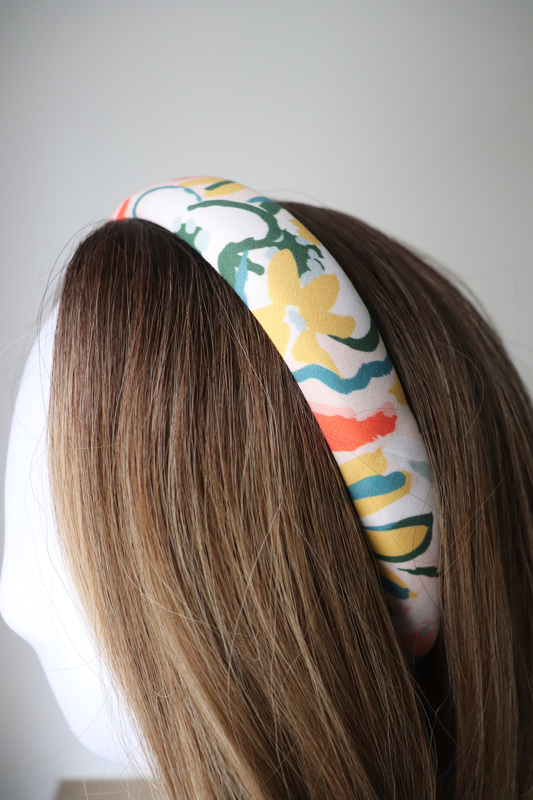 Livia padded headband, , medium-null