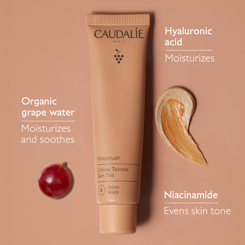 Caudalie vinocrush skin tint shade 4 medium, 30ml-null
