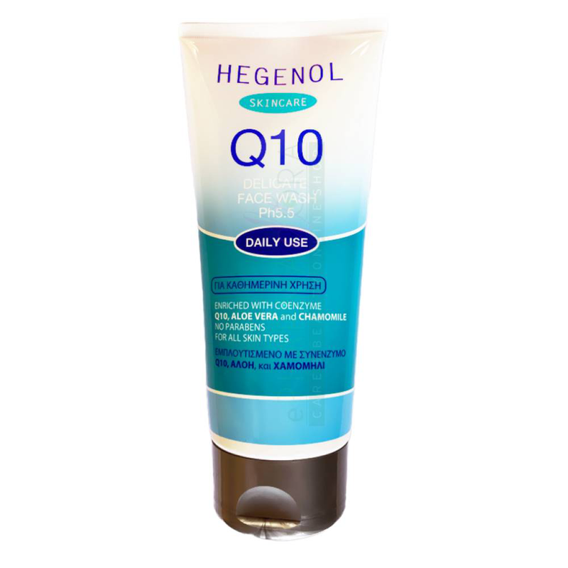 Hegenol q10 face wash x 200ml, , medium image number null
