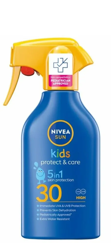 Nivea sun kids protect & care 5in1 SPF30 trigger spray 270ml image number null