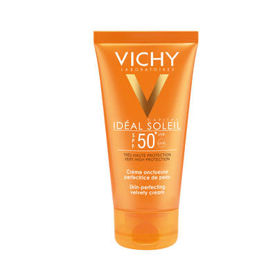 Vichy ideal soleil velvet cream SPF50 for normal/ dry sensitive skin 50ml, , medium
