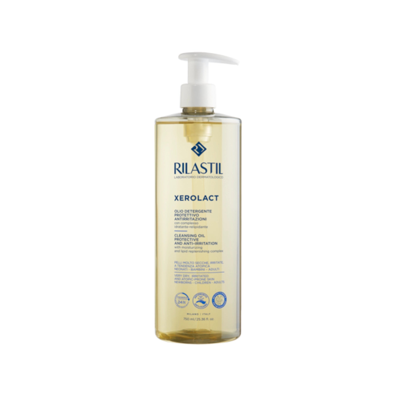 Rilastil xerolact cleansing oil 750ml image number null
