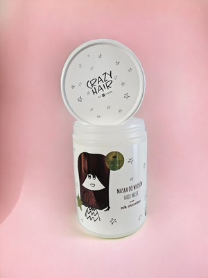 Crazy hair mask milk chocolate, , medium