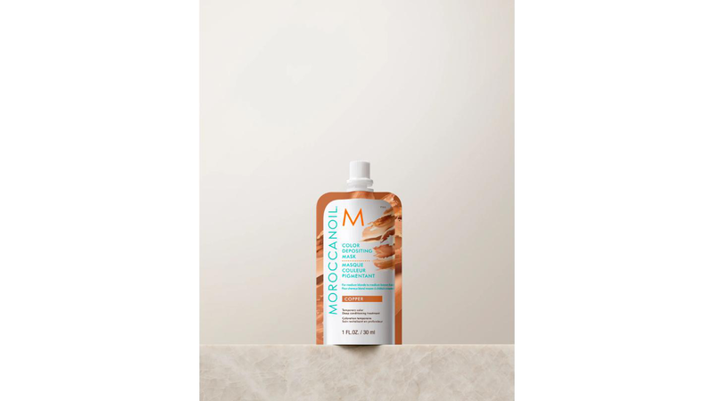 Moroccanoil color depositing mask copper 30ml, , medium-null