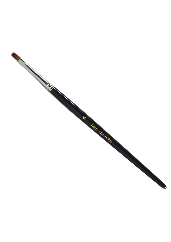 Product image: One stroke wooden handle brush #4 (sable hair), , medium-null