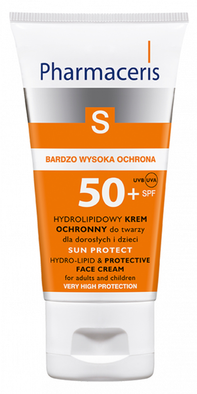 Pharmaceris broad spectrum protective cream – aντηλιακή προσώπου SPF50 1+1 δωρο, 2×50 ml, , medium-null