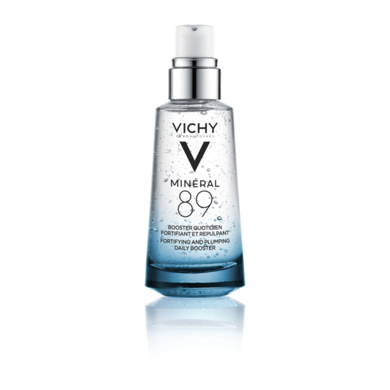 Vichy mineral 89, fortifying& plumping daily booster with 89% mineral water& hyaluronic acid 50ml-null