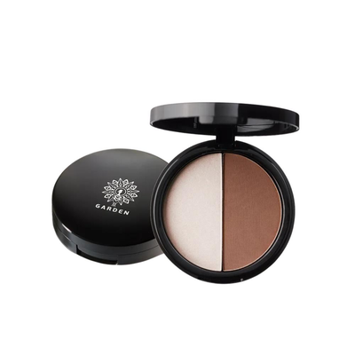 Garden | highlight & contour palette no 12 silver wings | 9gr, , medium