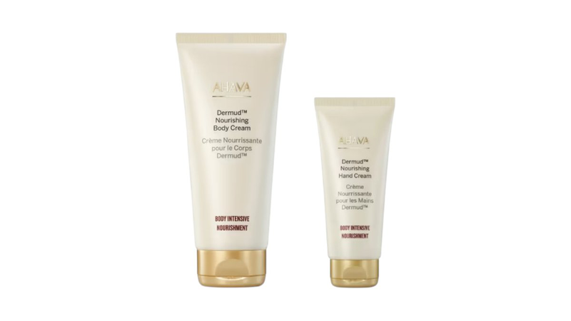 Ahava dermud dermud body nourishing cream 200ml & hand cream 100ml, , medium-null