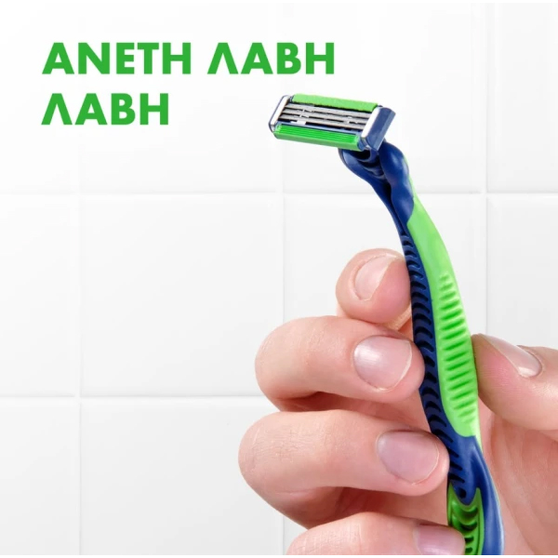 Product image: Gillette blue 3 plus sensitive ξυραφάκια μιας χρήσης 6 τμχ, , medium-null