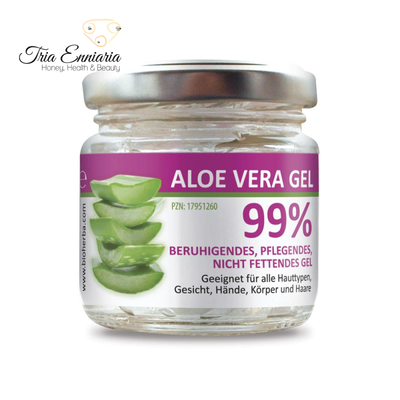 Gel for problem and irritated skin, aloe vera (99%), 100 ml, radika