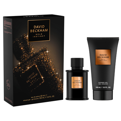 David Beckham bold instinct set edp 50ml & shower gel 150ml xmas24, , medium