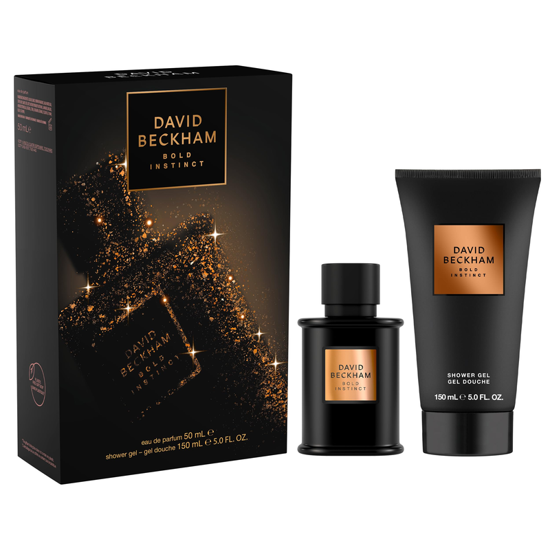 David Beckham bold instinct set edp 50ml & shower gel 150ml xmas24-null