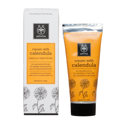 Apivita herbal cream with calendula 50 ml, , medium