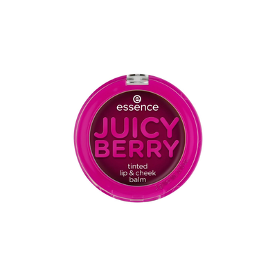 Essence juicy berry tinted lip & cheek balm, , medium