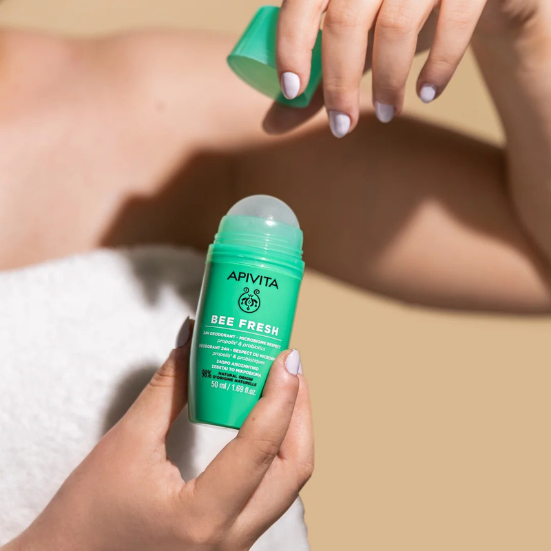 Apivita bee fresh 24h deodorant x 50ml-null