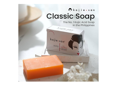 Kojie san original kojic acid soap for face and body – dark spot remover, , medium