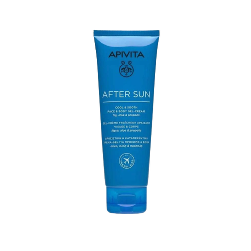 Apivita after sun cool & sooth face & body gel-cream-null