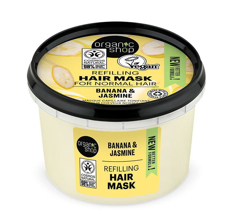 Hair mask banana & jasmine refilling, , medium-null