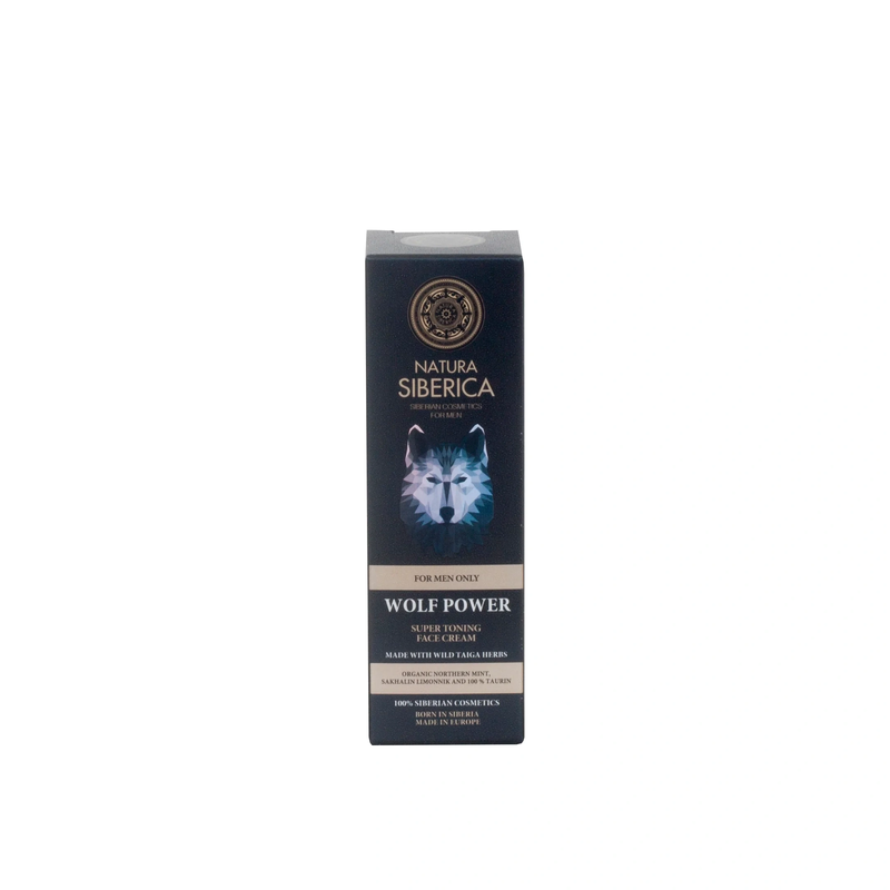 Face cream men super toning wolf power 50ml, , medium-null