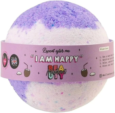 Mallows beauty bath bomb coconut 135g, , medium