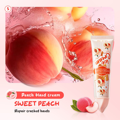 Peach hand cream &ndash; ice cream edition, , medium