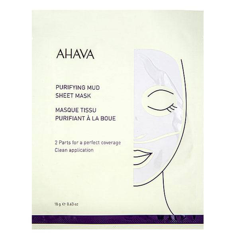 Ahava purifying mud sheet mask 18g-null
