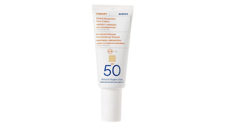 Korres yoghurt sunscreen face + eyes cream SPF 50, , medium image number null