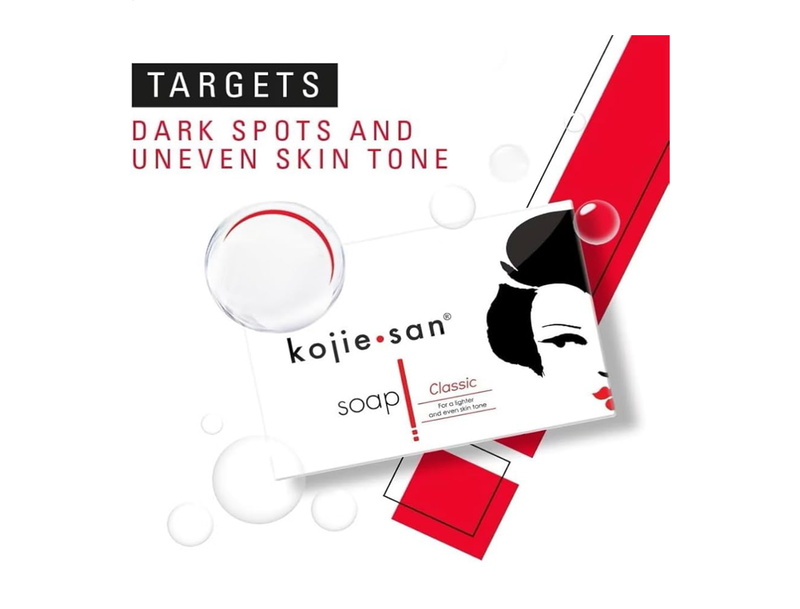 Kojie san original kojic acid soap for face and body – dark spot remover, , medium-null