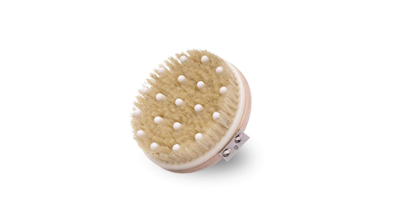 Anaplasis wooden anti-cellulite massage body brush, , medium-null