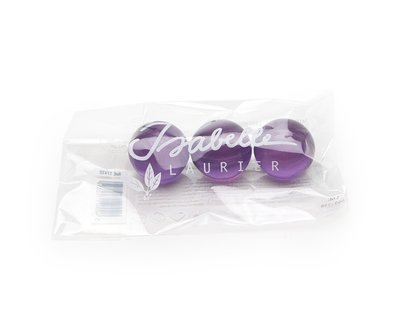 Isabelle laurier 3 purple bath oil pearls