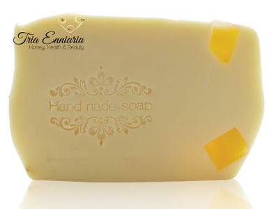 Calendula, handmade glycerin soap, 120 g, bioherba, , medium