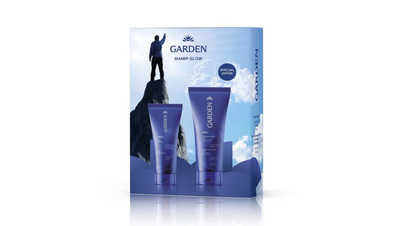 Garden sharp glow box (hair styling gel 100ml & 3in1 cleansing gel 150ml), , medium
