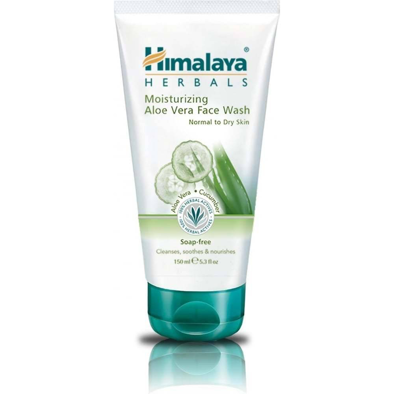 Himalaya moisturizing aloe vera face wash, for normal to dry skin 150ml-null