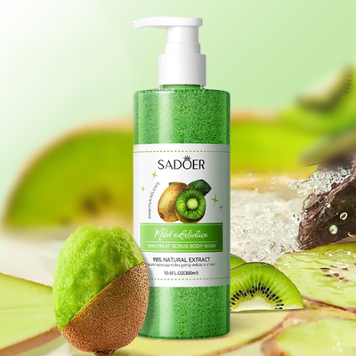 Αφρόλουτρο scrub με ακτινίδιο – ήπια απολέπιση, , medium