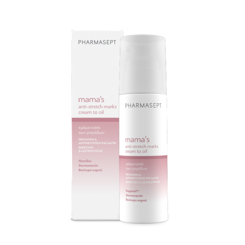Pharmasept mama's anti-stretch marks cream to oil x 150ml image number null