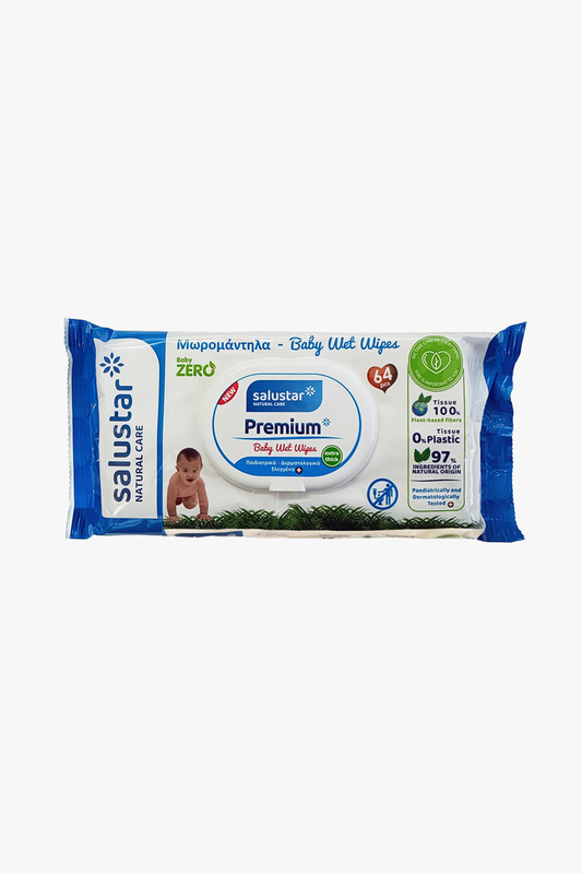 Baby zero wet wipes x64 image number null