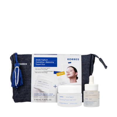 Korres yoghurt set day cream 40ml& serum 15ml, , medium