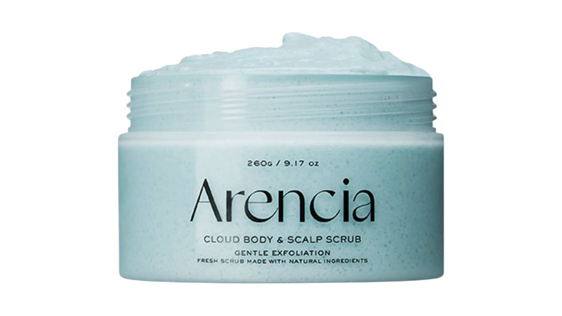 Arencia  fresh cloud body & scalp scrub french mint & lily-null
