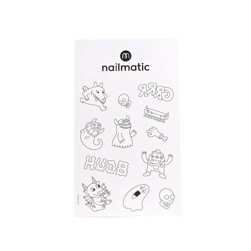Nailmatic temporary coloring tattoos (available in 5 styles)-null