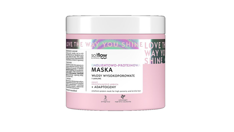 Soflow hair mask for brittle hair 400ml, , medium-null