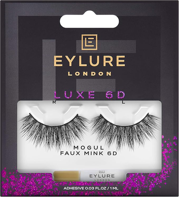 Eylure luxe 6d mogul false lashes, , medium