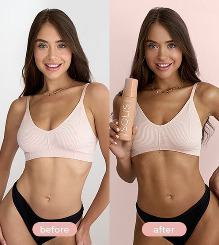 Cocosolis - solis self-tanning foam - medium , 200ml-null