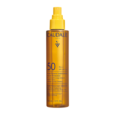 Caudalie vinosun high protection glow oil SPF50 150ml, , medium