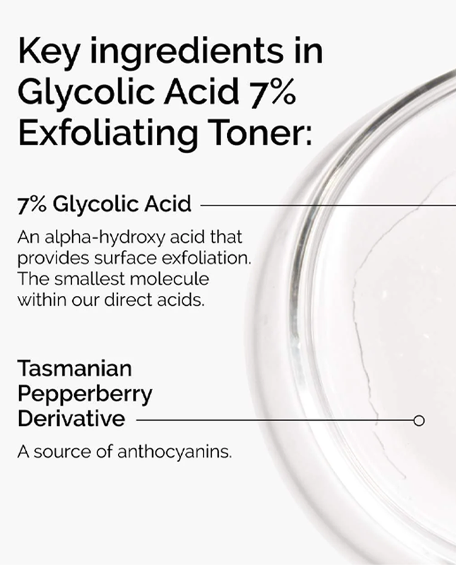 Glycolic acid 7% exfoliating toner 100ml-null